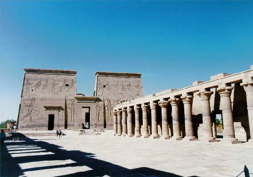Philae   Courtyard